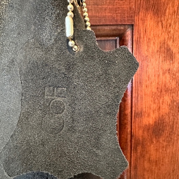 NWOT Cofi Diana Dark Blue Metallic Distressed Leather Hobo Bag  MSRP was $275 - Picture 6 of 9